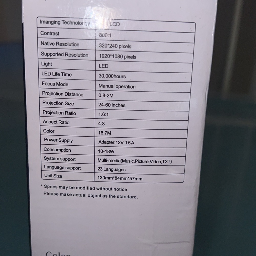 Projector - Picture 2 of 5
